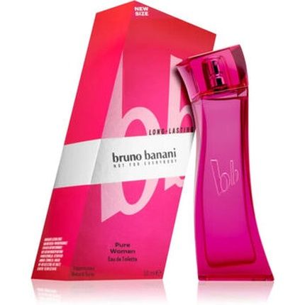 Bruno Banani Pure Woman Eau De Toilette Natural Spray - Lovely And Warm For Women