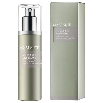 M2 Beute Ultra Pure Solutions Pearl & Gold Facial Nano Spray 75Ml