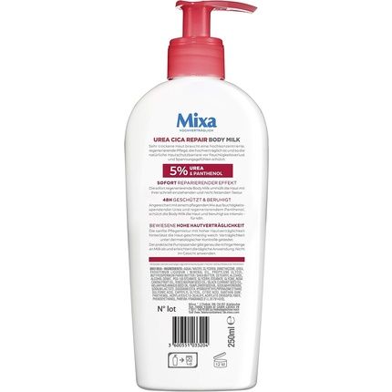 Mixa Urea Cica Body Milk Soothing And Protective Body Milk With Urea And Panthenol For Very Dry Skin 250G
