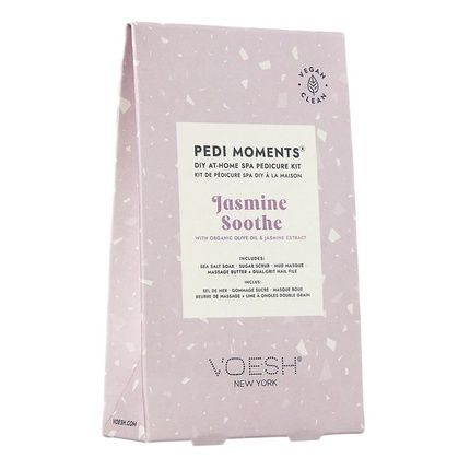 Pedi Moments 4Step Pedicure Set Jasmine Soothe A Complete Foot Care Solution