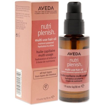 Aveda Nutriplenish Multi-Use Hair Oil 30Ml - Image 3