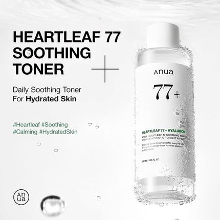 Anua Heartleaf 77 Soothing Toner Moisturizing & Calming Facial Toner