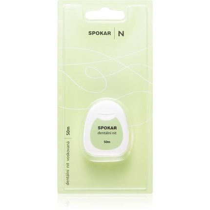 Spokar Waxed Dental Floss - 50 Meters