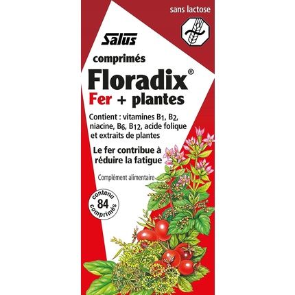 Floradix Iron Supplement Tablets 84 Tablets