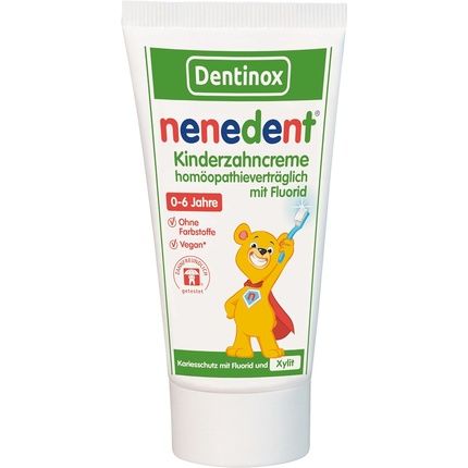 Nenedent Children'S Toothpaste Homoeopathically Compatible With Fluoride - Gentle Care For Strong Protection 50Ml
