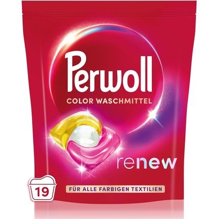 Perwoll Renew Caps Color Laundry Detergent 19 Washes