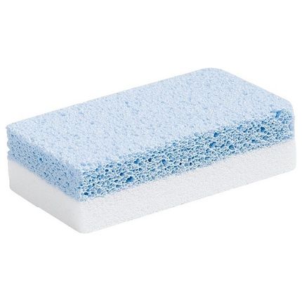 Peggy Sage Pumice Stone Manicure And Pedicure - White/Blue