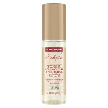 Sheamoisture Ultra Moisture & Nourish Oil With Manuka Honey & Mafura Oil