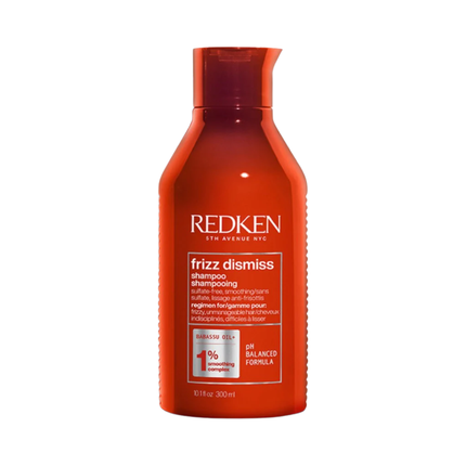 Redken Frizz Dismiss Shampoo 300Ml Sulfatefree Shampoo For Humidity Protection And Smoothing