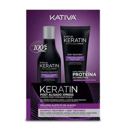 Kativa Keratin Post Smoothing Xpress Set 2 Pieces Professional Hair Care