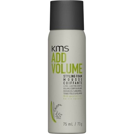 Kms Addvolume Styling Foam 75Ml Hair Care Product