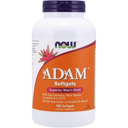 Now Foods Adam Superior Softgel Multivitamin For Men 180 Capsules
