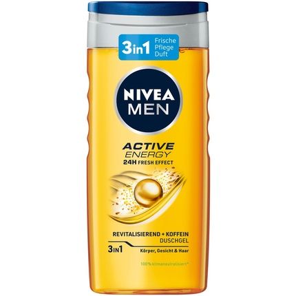 Nivea Men Active Energy Shower Gel 250Ml
