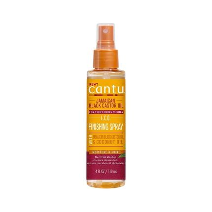 Cantu Jamaican Black Castor Oil Finishing Spray With Coconut Oil 4Oz