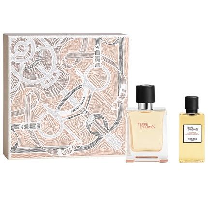 Hermes Terre D'Hermes Eau De Toilette Spray Set 50Ml + Shower Gel 40Ml