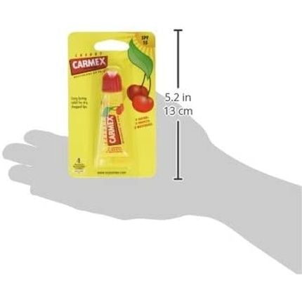 Carmex Moisturizing Lip Balm Cherry Spf15 10G - Image 3