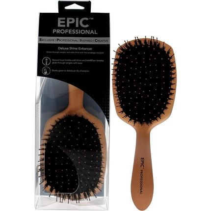 Wet Brush Pro Epic Deluxe Shine Enhancer Brush Rose Gold For Unisex Hair