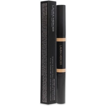 Laura Mercier Secret Camouflage Concealer Duo Stick 1W Light With Warm Undertones 0.06 Oz - Image 3