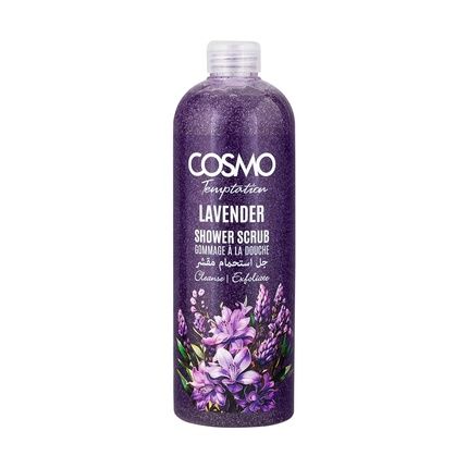 Cosmo Cosmetics Temptation Shower Scrub Lavender 1000Ml