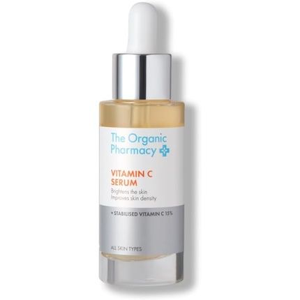 The Organic Pharmacy Vitamin C Serum 30Ml - 15% Stabilized Vitamin C, Brightens