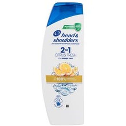 Head & Shoulders Citrus Fresh 2In1 Shampoo And Conditioner For Oily Hair And Dandruff
