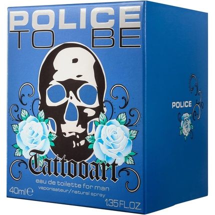 Police To Be Tattooart Eau De Toilette 40Ml - Image 3
