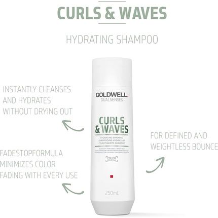 Goldwell Dualsenses Curls Waves Hydrating Shampoo For Curly And Wavy Hair 250Ml