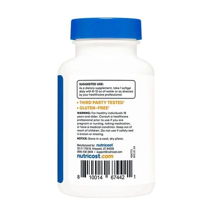 Nutricost Vitamin D3 1000 Iu 240 Softgels - Image 3