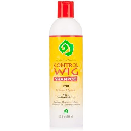 African Essence Control Wig Shampoo For Human And Synthetic Hair 12 Oz