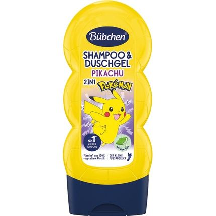 Bbchen Children'S Shampoo & Shower Gel 2In1 Pokmon Pikachu 230 Ml