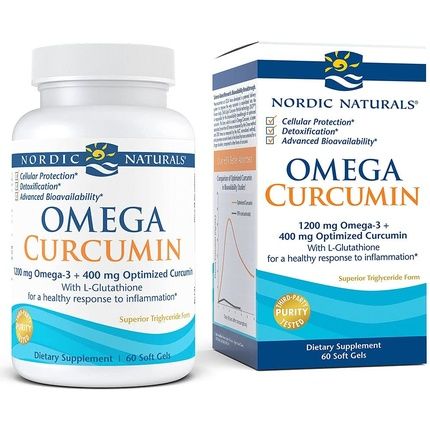 Nordic Naturals Omega Curcumin Soft Gels 60 Count