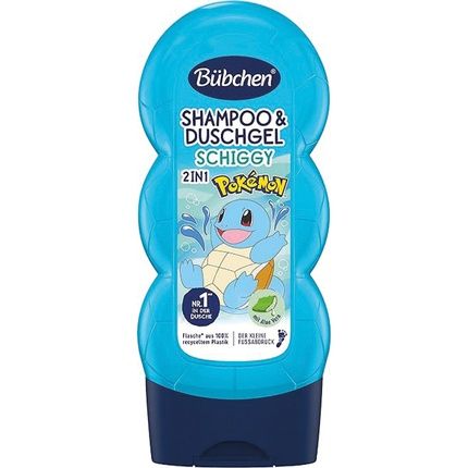 Bbchen Children'S Shampoo & Shower Gel 2 In 1 Squirtle Pokmon 230 Ml