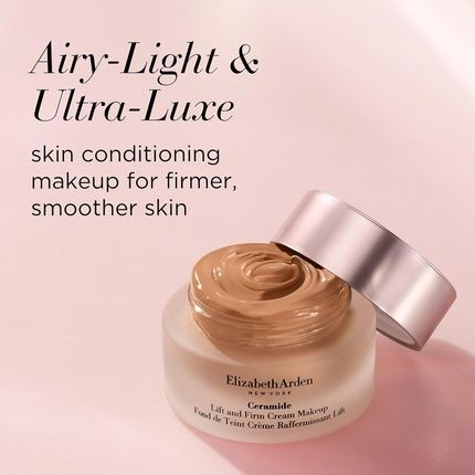 Elizabeth Arden Ceramide Lift And Firm Makeup Spf15 Pa++ 30Ml 300N Creamy Foundation Radiant Finish For Normal To Dry Skin