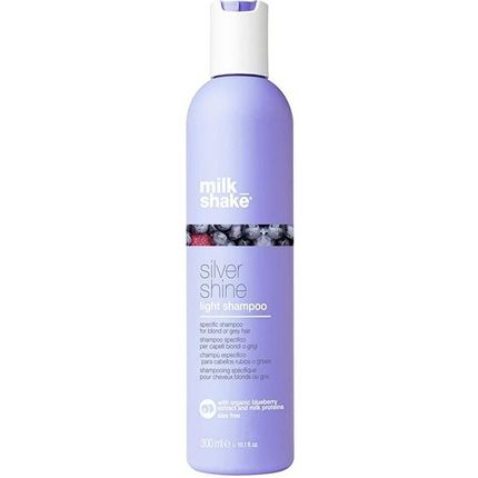 Milk Shake Silver Shine Light Shampoo 300Ml For Blonde Or White Hair - Image 3