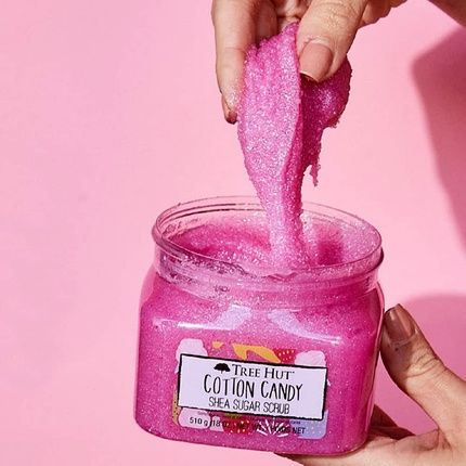 Cotton Candy Shea Sugar Scrub 18 Ounce