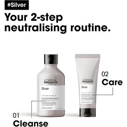 L'Oreal Paris Professional Silver Conditioner 200Ml - Image 3