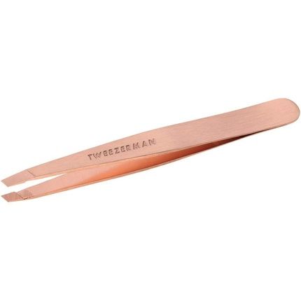 Tweezerman Rose Gold Stainless Steel Slant Tweezer