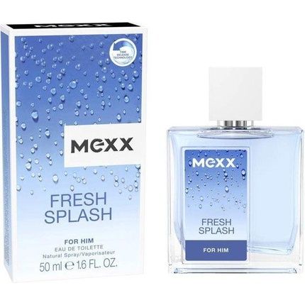 Mexx Fresh Splash For Him Eau De Toilette Aromatic Citrus Fragrance For Men