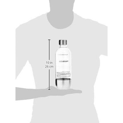 Sodastream - High Quality 1 Liter Pet Bottle With Stainless Steel Base And Lid - Image 3