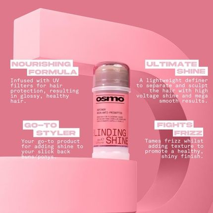 Osmo Blinding Shine Definer Hair Definer & Sculptor High Voltage Shine 40Ml