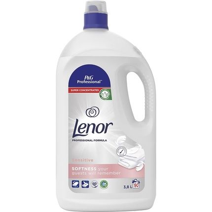 Lenor Professional Sensitive Fabric Softener 190 Washes 3800Ml