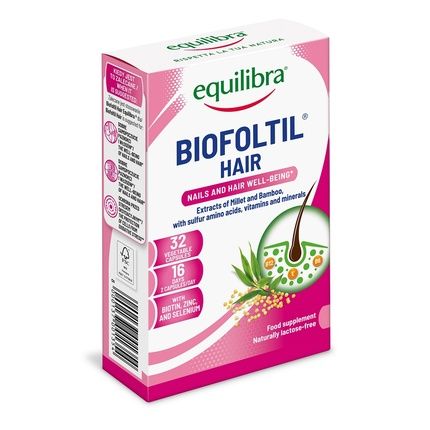 Equilibra Biofoltil Forte Dietary Supplement For Healthy Nails - 32 Capsules