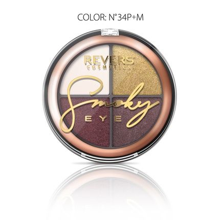 Revers Smoke Eye Shadow Palette Set I Matt Pearl 34 8G