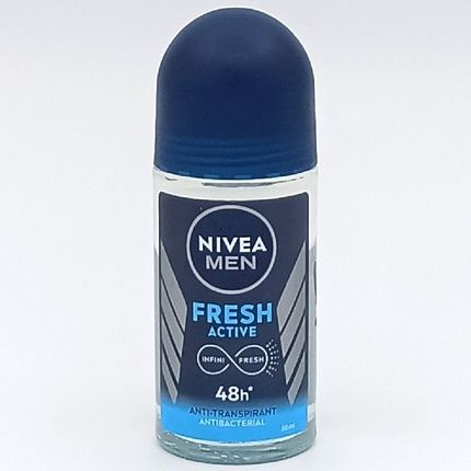 Nivea Antiperspirant Rollon 50Ml Men Fresh Active