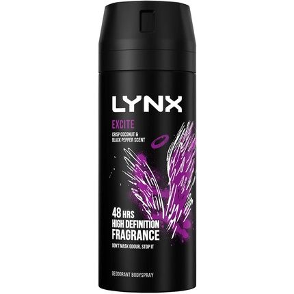 Lynx Excite Deodorant Body Spray 150Ml
