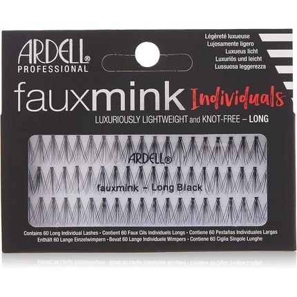 Ardell Faux Mink Individuals Long Black Eyelashes 25G