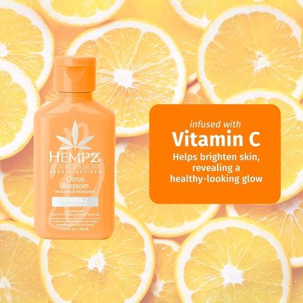 Hempz Citrus Blossom Limited Edition Mini Daily Moisturizing Body Lotion 2.25 Fl Oz