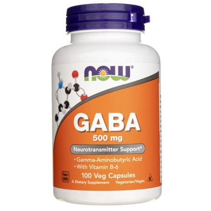 Now Foods Gaba 500Mg 100 Capsules - Image 4