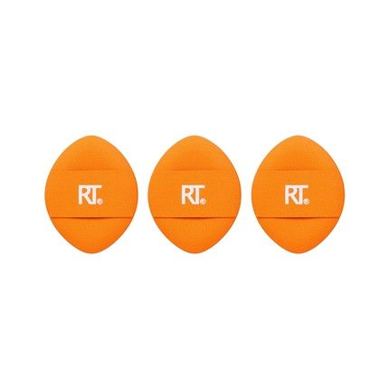 Real Techniques Mini Miracle Concealer Puff Trio Small Makeup Puff For Liquid Cream Foundation Targeted Concealing Travel Friendly Reusable Vegan Cruelty Free Mini Powder Puff