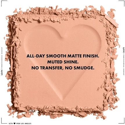 Nyx Professional Makeup Can'T Stop Won'T Stop Mattifying Powder Matte Finish Brightening Peach 13